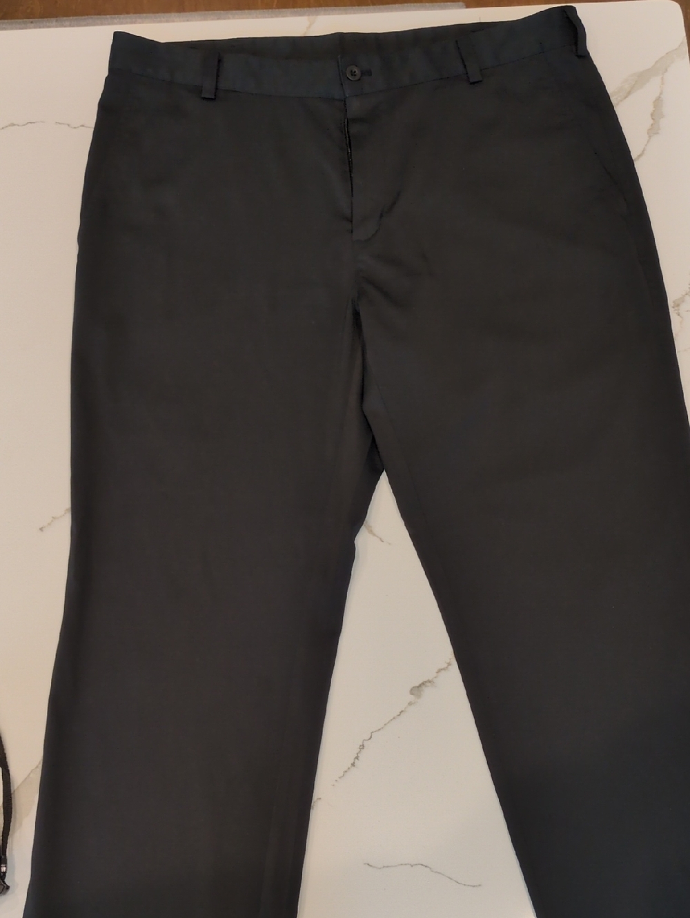 Nike Men's Black Golf Pants - Straight Cut Size 35 X 32